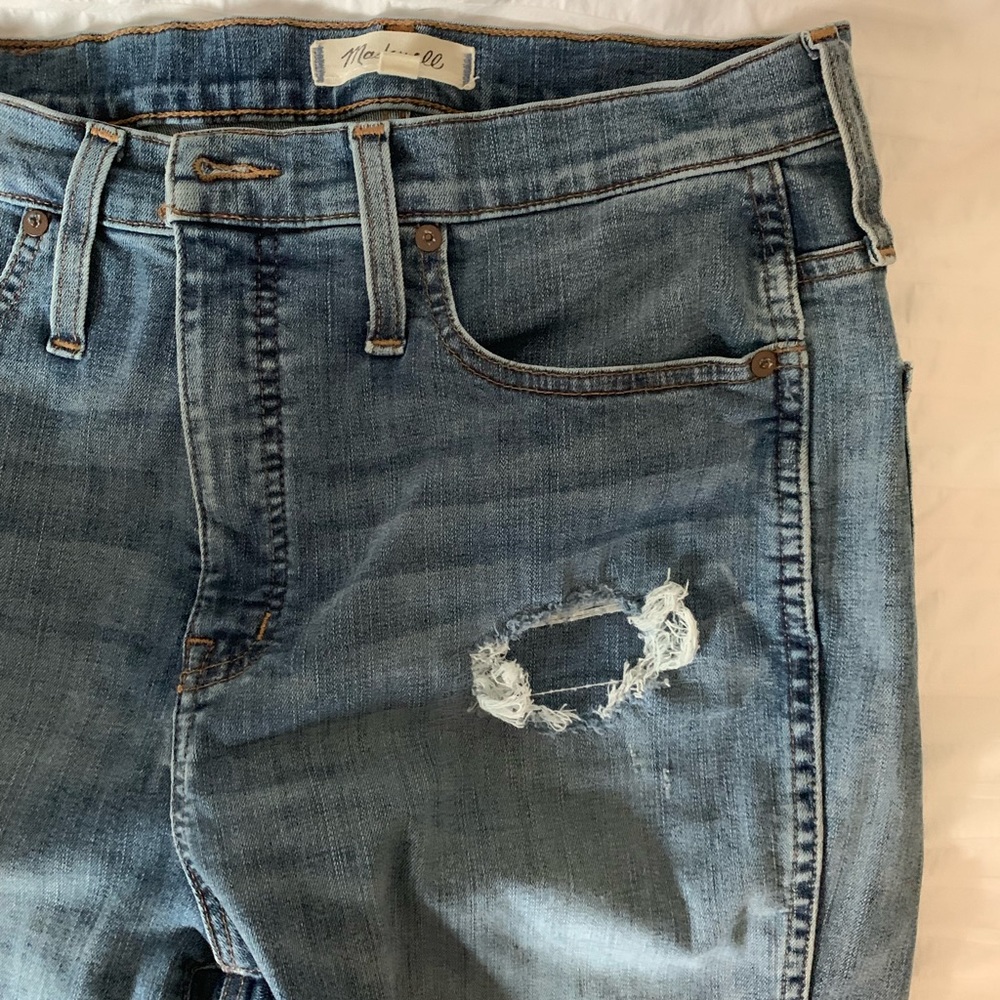 Madewell straight leg jeans
